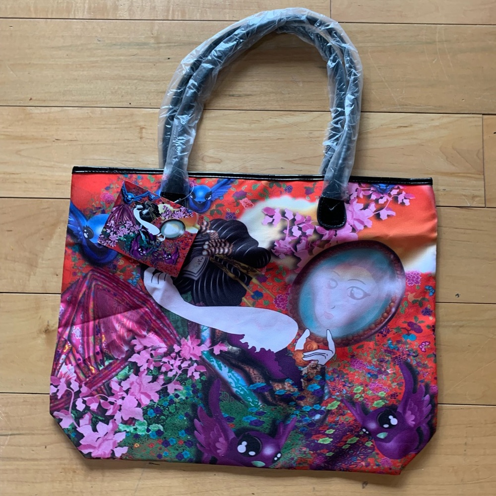 ED HARDY | NWT | Tote Bag With Art by Miguel Paredes